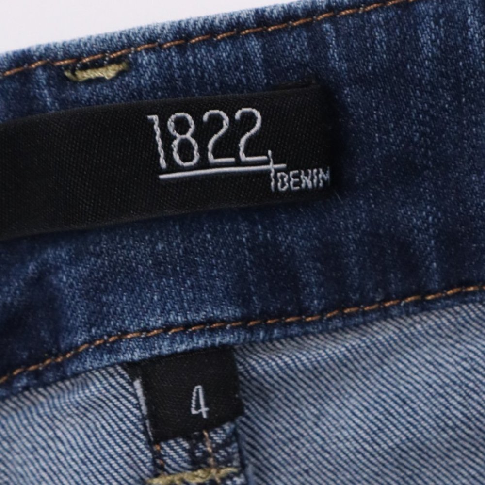 1822 Denim Flared Ankle Jeans	Blue	Size	4 - Picture 3 of 8